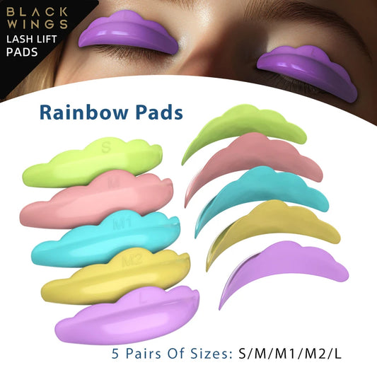 5 Pairs Lash Lift Silicone Pads – Eyelash Perming Tool