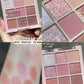 Chocolate Blush & Eyeshadow Palette – 9 Colors