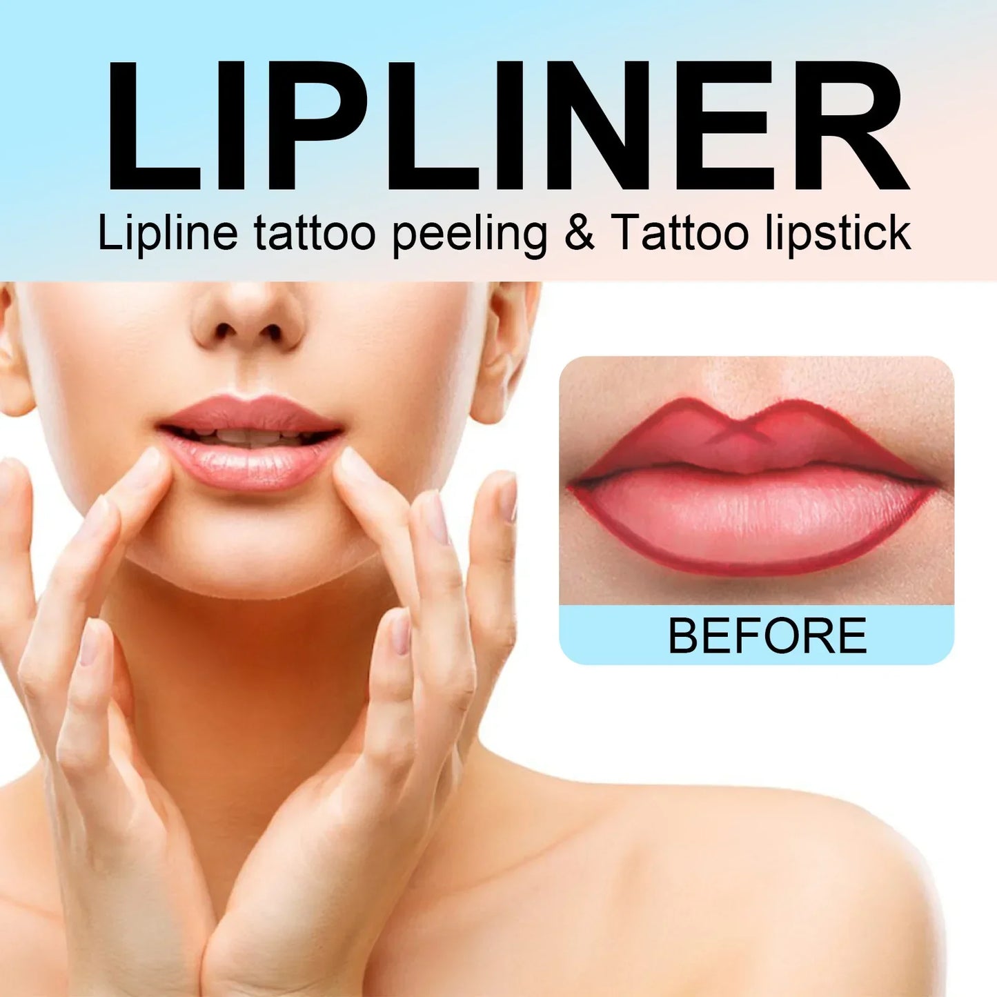 Peel-Off Lip Liner Tattoo Waterproof
