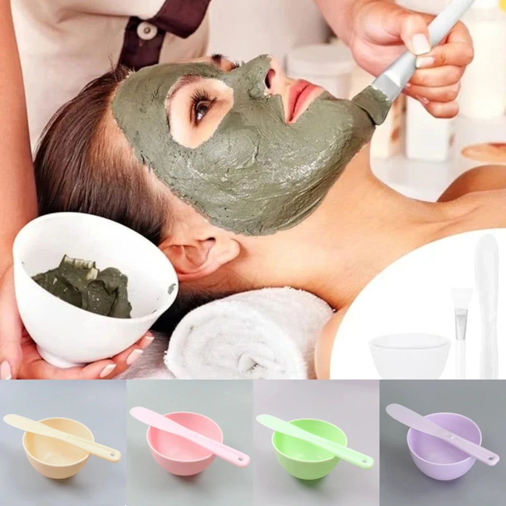 Facial Mask Mixing Tool Kit — Take the guesswork out of DIY facials with this complete facial mask mixing tool kit | Beautifully Within