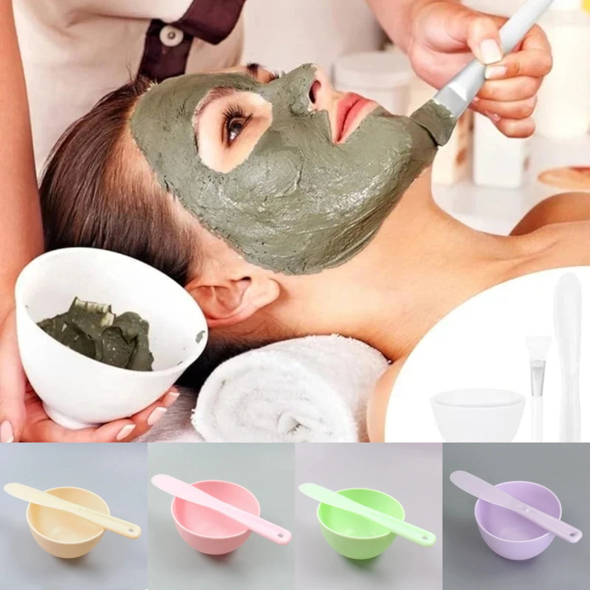 Facial Mask Mixing Tool Kit — Take the guesswork out of DIY facials with this complete facial mask mixing tool kit | Beautifully Within