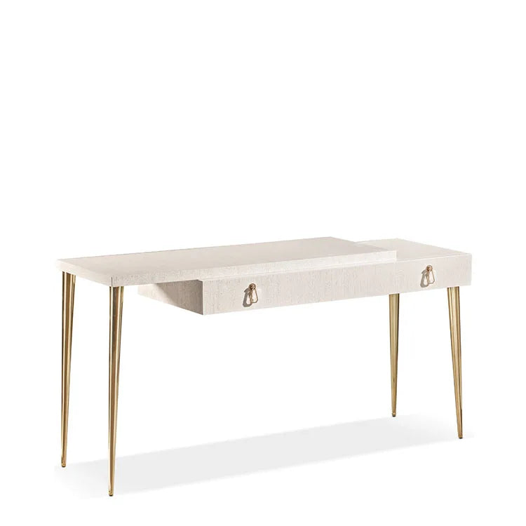 Makeup Vanity Glam Dressing Table with Led Mirror and Drawers Makeup Vanities