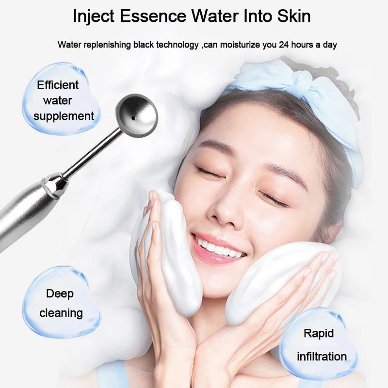 Magic Oxygen Bubble Facial Device Deep Pore Clean White Skin Rejuvenation