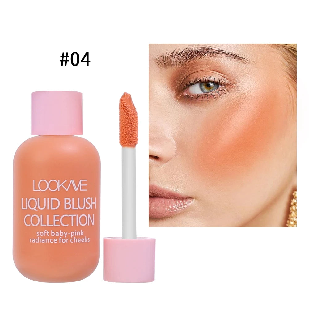 Waterproof Liquid Blush – Long-Lasting Velvet Face Tint