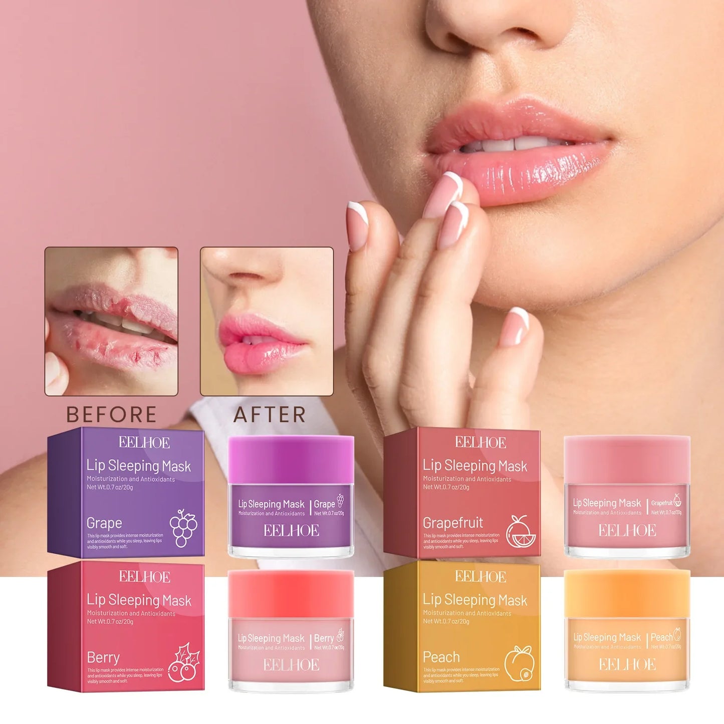 Sleeping Lip Mask – Overnight Lip Moisturizer