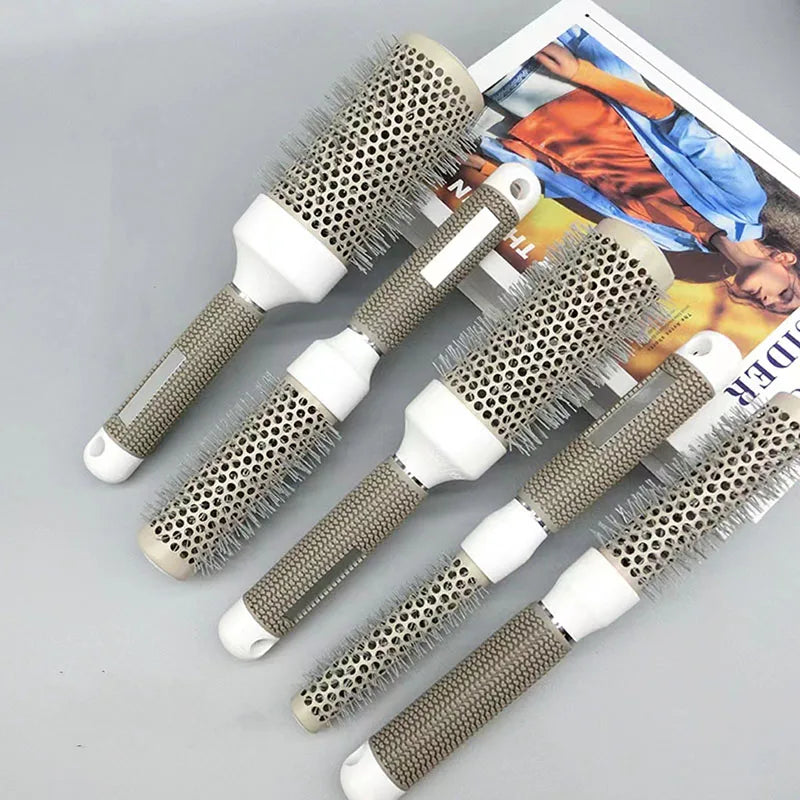 Round Hair Brush – Curling & Styling Salon Hair Comb