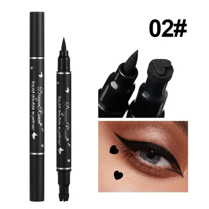2-in-1 Butterfly Eyeliner Pen – Stamp & Liquid Waterproof Liner