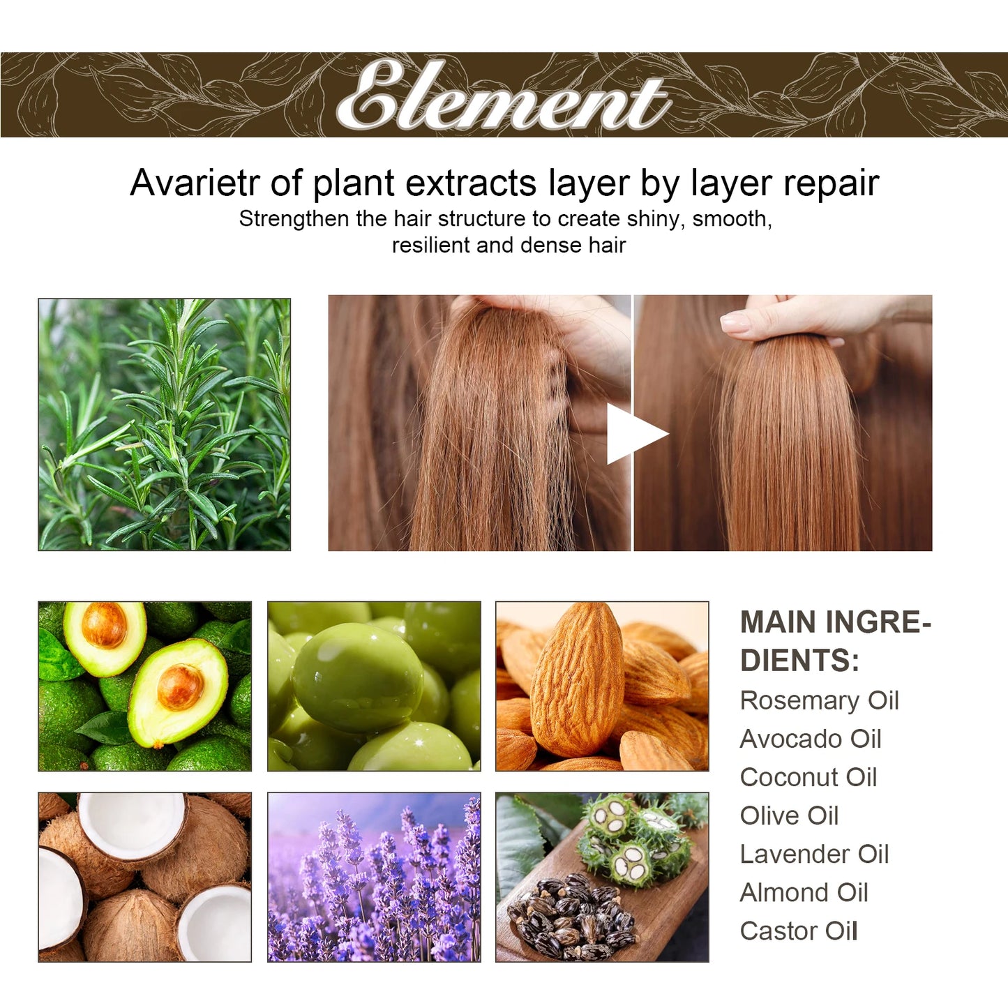 Rosemary Hair Oil – Repair & Shine Treatment