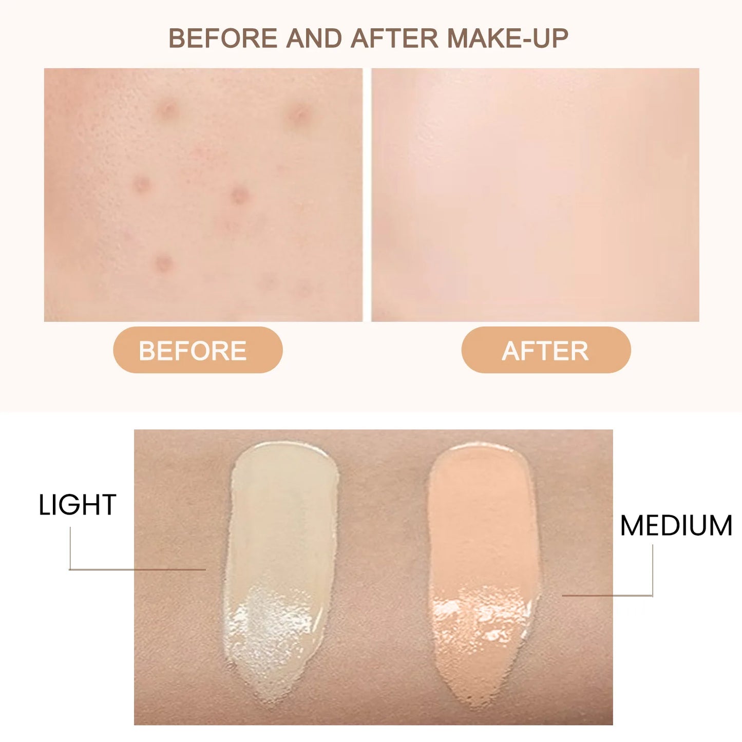 CC Cream Foundation Concealer Waterproof Makeup