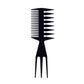 Wide Tooth Afro Pick Comb – Plastic Curly Hair Styling Tool
