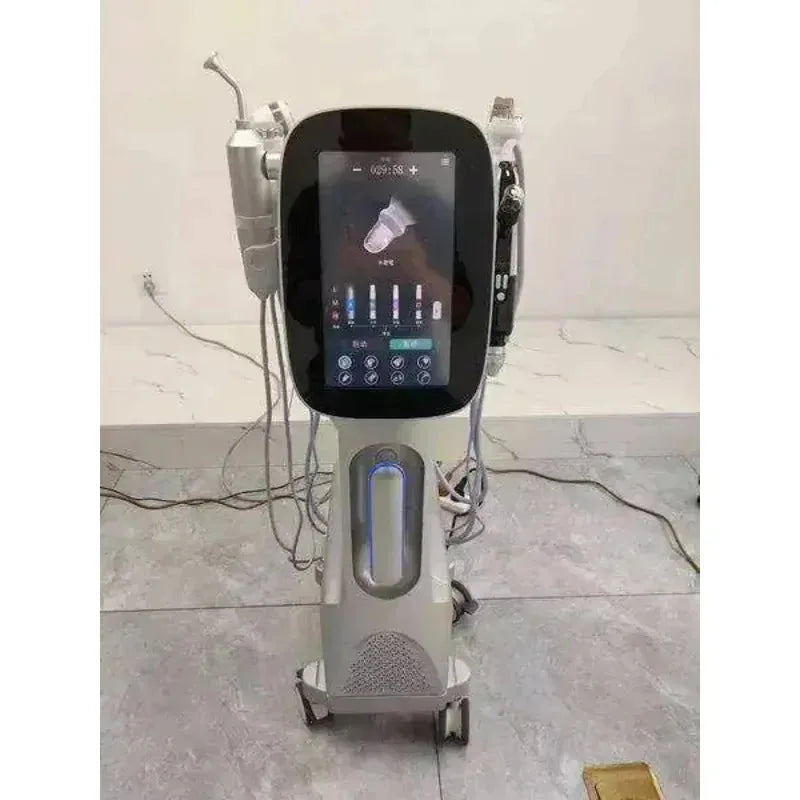 9 In 1 Aqua Peeling Facial Machine Hydra Scrub Dermabrasion Oxygen Jet Device