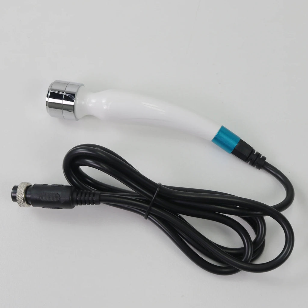 Ultrasonic Skin Scrubber Facial Pore Cleanser Probe With Jet Peel And EMS Modes