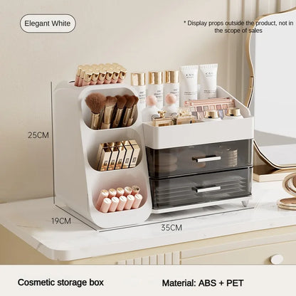 Makeup Organizer with Drawers for Vanity Spacious Cosmetic Display Case ,Perfect Storage Solution for Beauty Essential