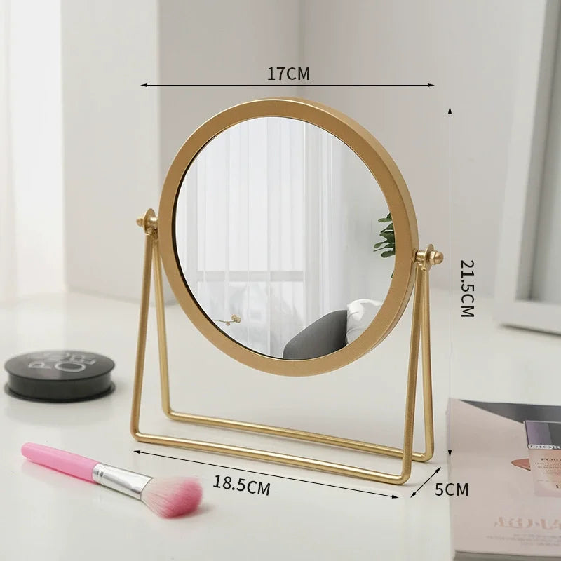 Oval Wall-Mount Vanity Mirror