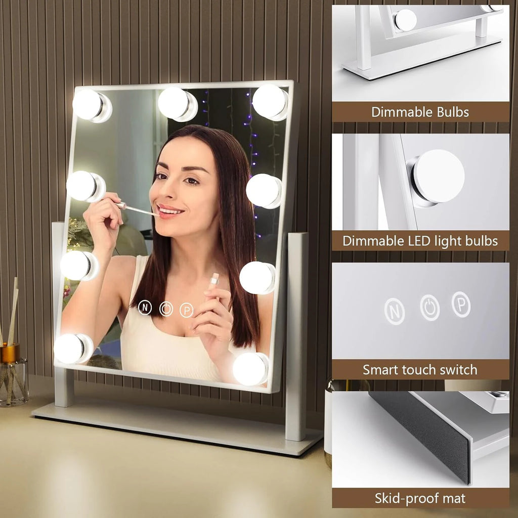 Hollywood LED Vanity Mirror with Touch Control