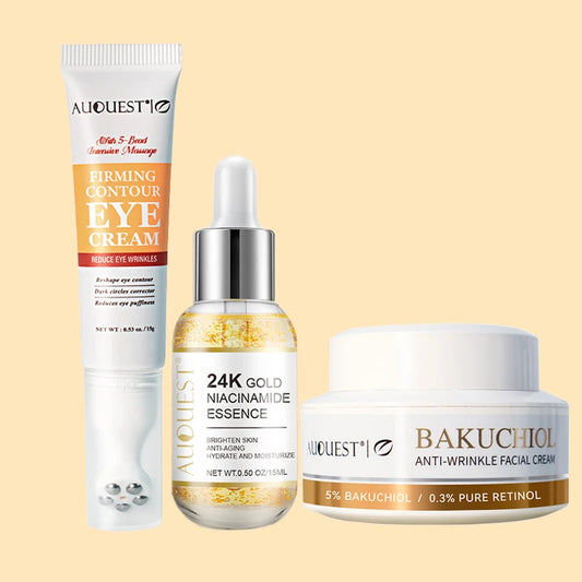 Anti-Wrinkle Skincare Set – Serum, Cream & Eye Care