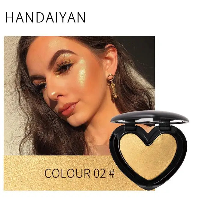 Peach Highlighter & Glitter Eyeshadow