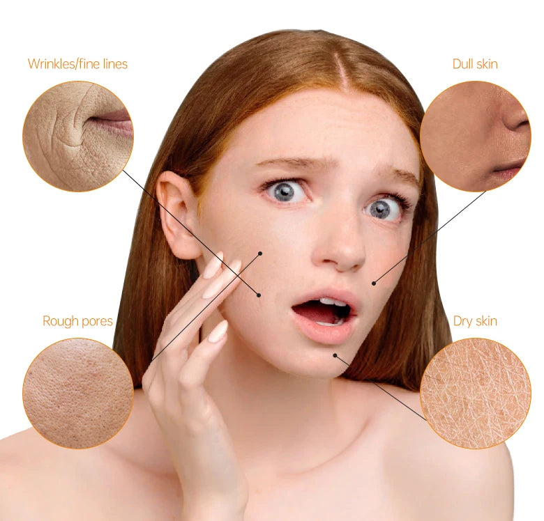 Retinol Face Serum Hyaluronic Acid for Face Smoothing Moisturizing Facial Serum Skin Care