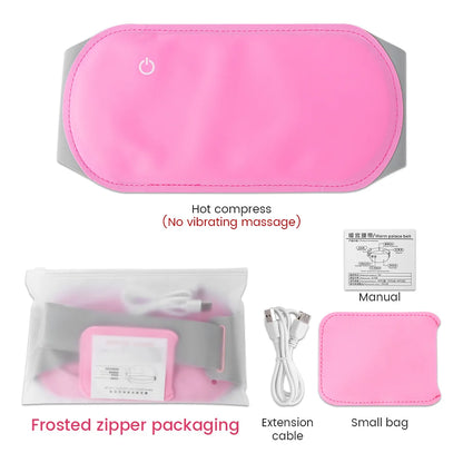 Heated Waist Massage Belt – Menstrual Pain Relief Device