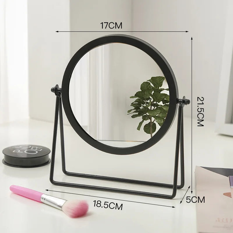 Oval Wall-Mount Vanity Mirror