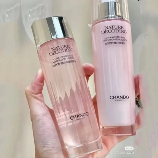 CHANDO Whitening Skincare Set – Toner, Serum & Face Cream