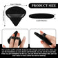 12 Pieces Powder Puff Triangle Face Makeup Cosmetic for Loose Powder Soft Body Washable Reusable Foundation Sponge Mineral Wet D