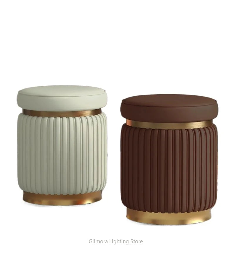 Upholstered Vanity Stool — Vanity Furniture, Bedroom Furniture | Beautifully Within