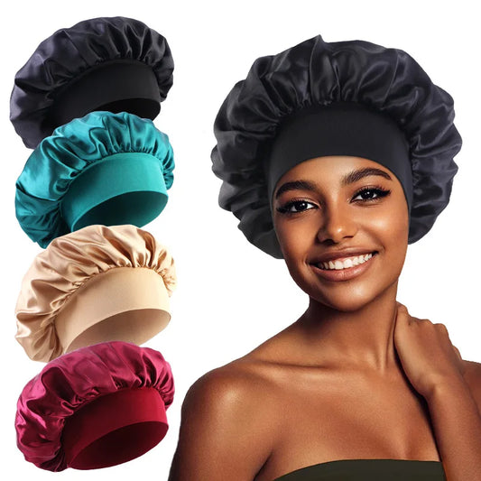 Women’s Satin Bonnet – Night Sleeping Hair Cap