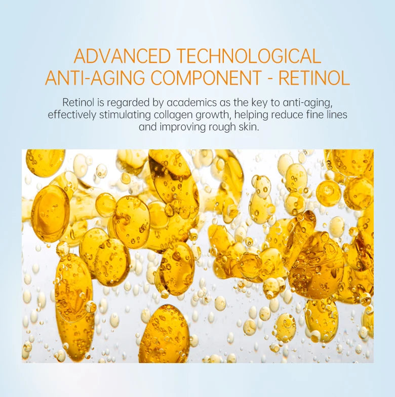 Retinol Face Serum Hyaluronic Acid for Face Smoothing Moisturizing Facial Serum Skin Care