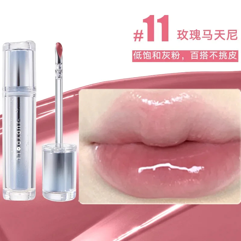 Judydoll Lip Glaze – Non-Stick, Mirror Shine Lipstick