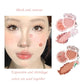 FLORTTE 4-Color Blush Palette – Matte & Cream Cheek Shades