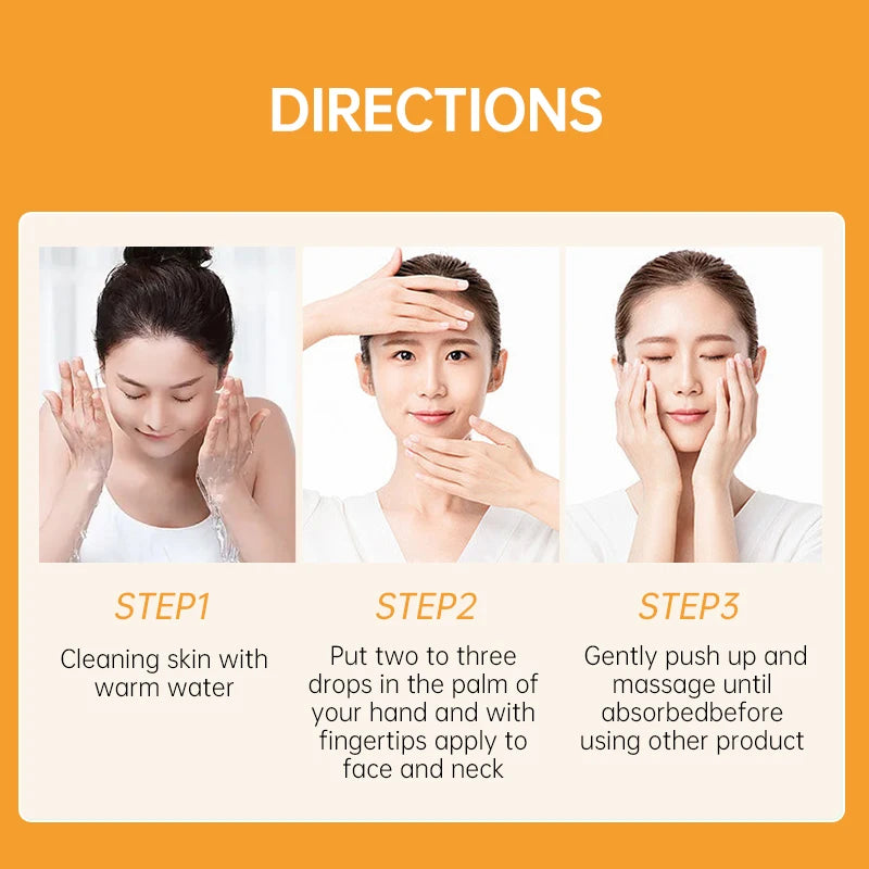 Retinol Face Serum Hyaluronic Acid for Face Smoothing Moisturizing Facial Serum Skin Care