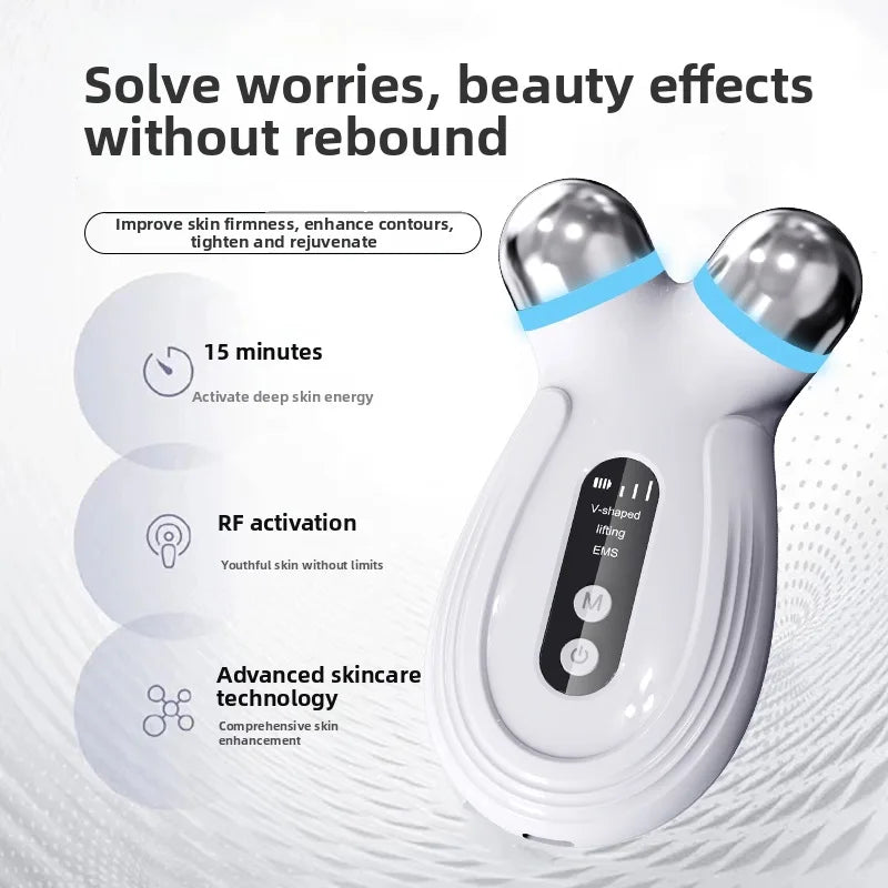 Microcurrent Facial Lift Massager Anti Aging Skin Tightener