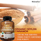 Organic Ceylon Cinnamon 1200mg – Blood Sugar & Heart Health Support
