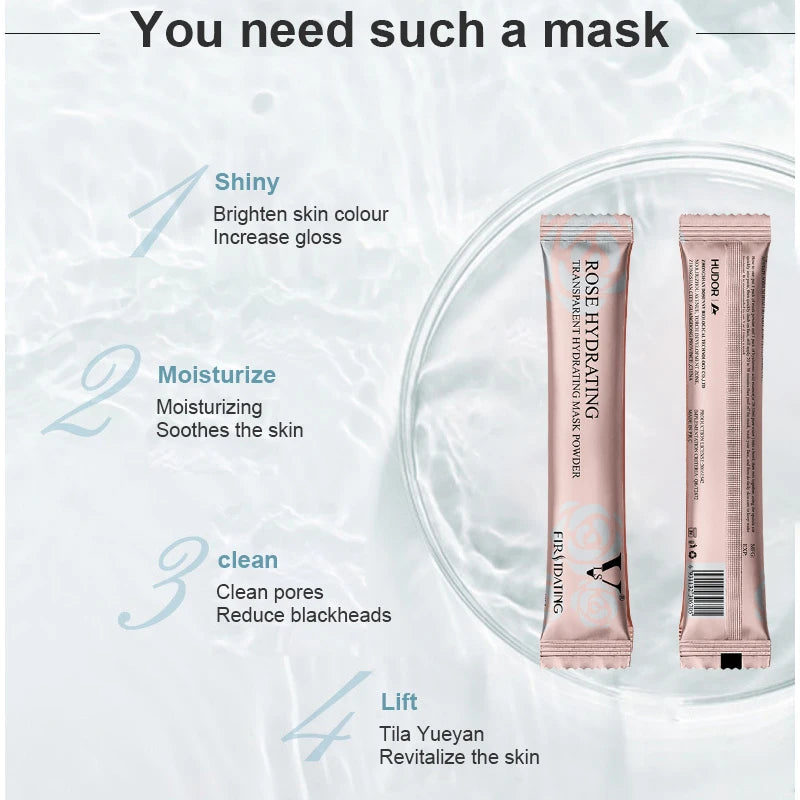 Rose Collagen Hydro Jelly Mask Powder — Facial Mask, Hydrating | Beautifully Within