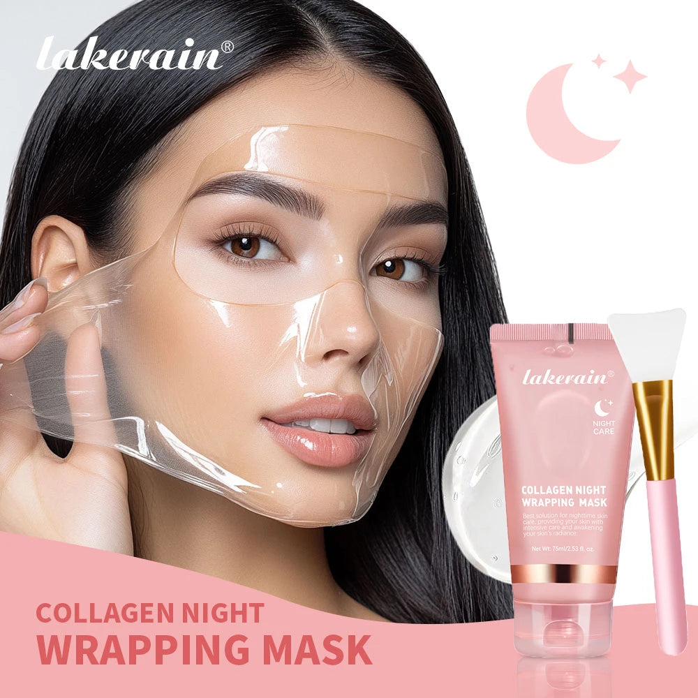 Collagen Wrapping Facial Mask & Brush Set — Give your skin a rejuvenating boost with this collagen wrapping facial mask and brush set | Beautifully Within