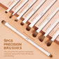 Jessup 14PCS Makeup Brush Set – Foundation & Eyeshadow
