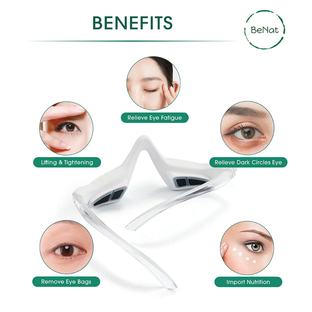 Under-Eye Red Light Therapy Skin Rejuvenation and Relaxation Massager-2
