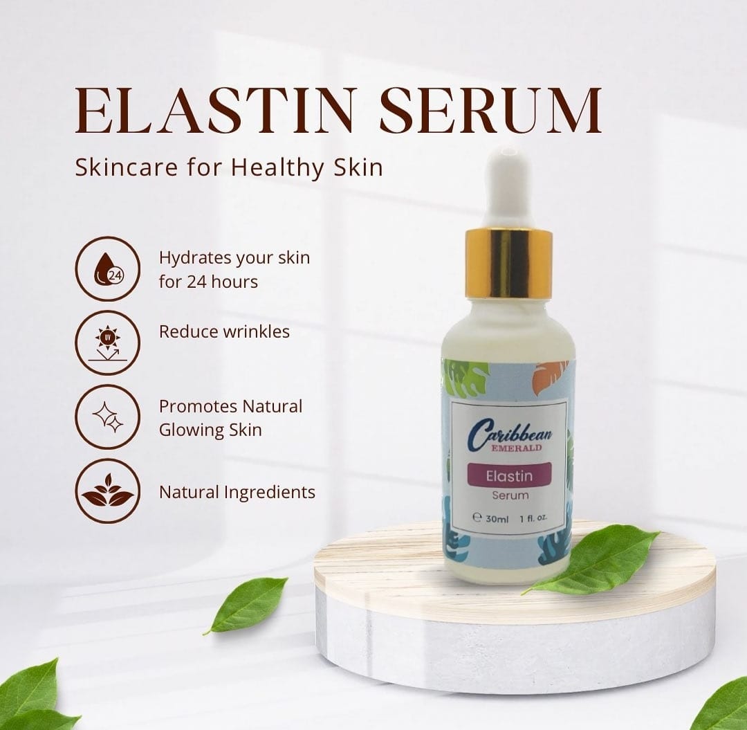 Caribbean Emerald Elastin Serum - 30ml-0
