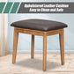 43.3 Espresso Hardwood Makeup Vanity Flip Top Mirror