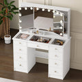 Premium Tri-Fold Vanity — 10x Magnification