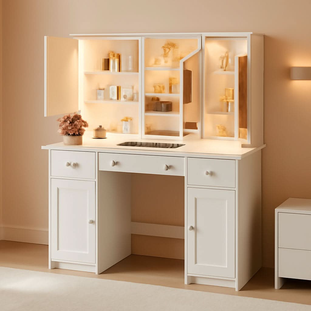 Extra Large 45.3 Inch Vanity Desk Illuminated Mirror - image 2