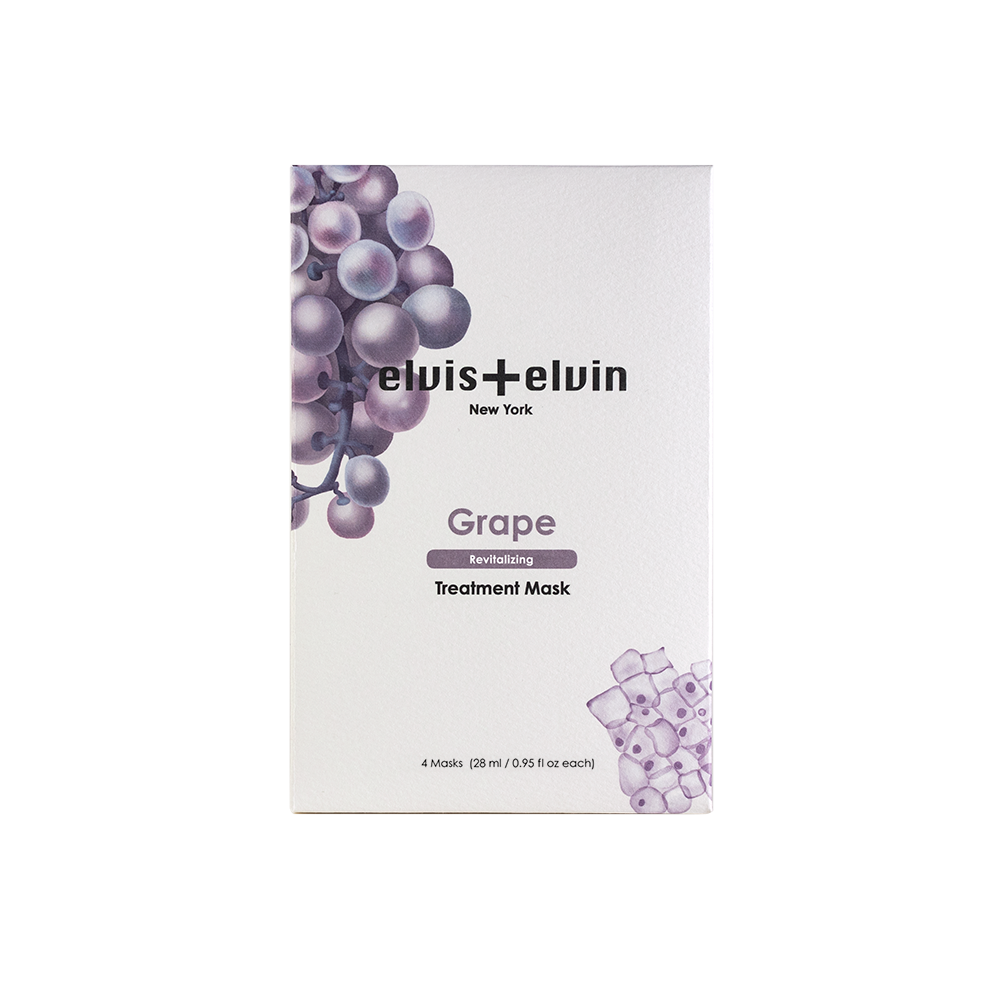 elvis+elvin Grape Revitalizing Treatment Mask 3.0-5