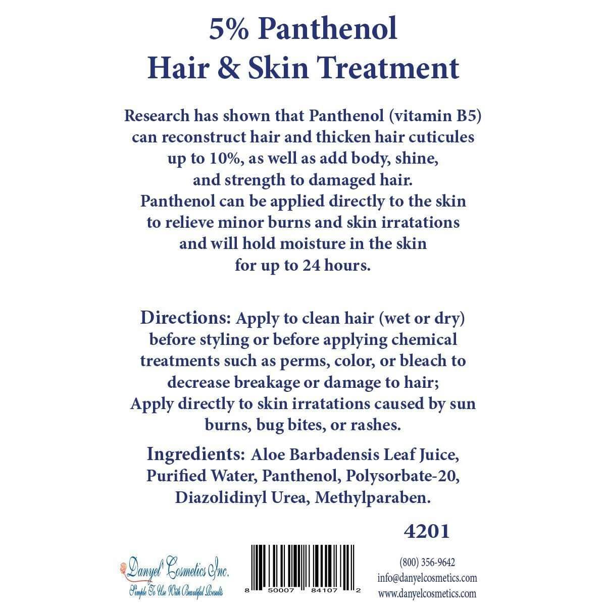 Five Percent Panthenol Hair And Skin Treatment Spray 8 Ounce