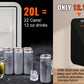 VEVOR 20L Mini Fridge – Portable Skincare & Cosmetic Cooler