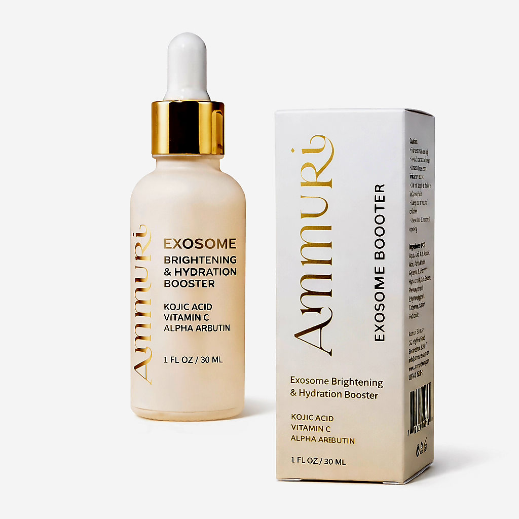 Exosome Brightening Booster Serum | Kojic Acid & Vitamin C | Ammuri Beauty-4