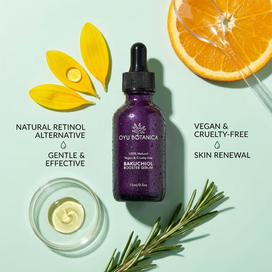 Bakuchiol Serum for Sensitive Skin - Gentle Retinol Alternative-0