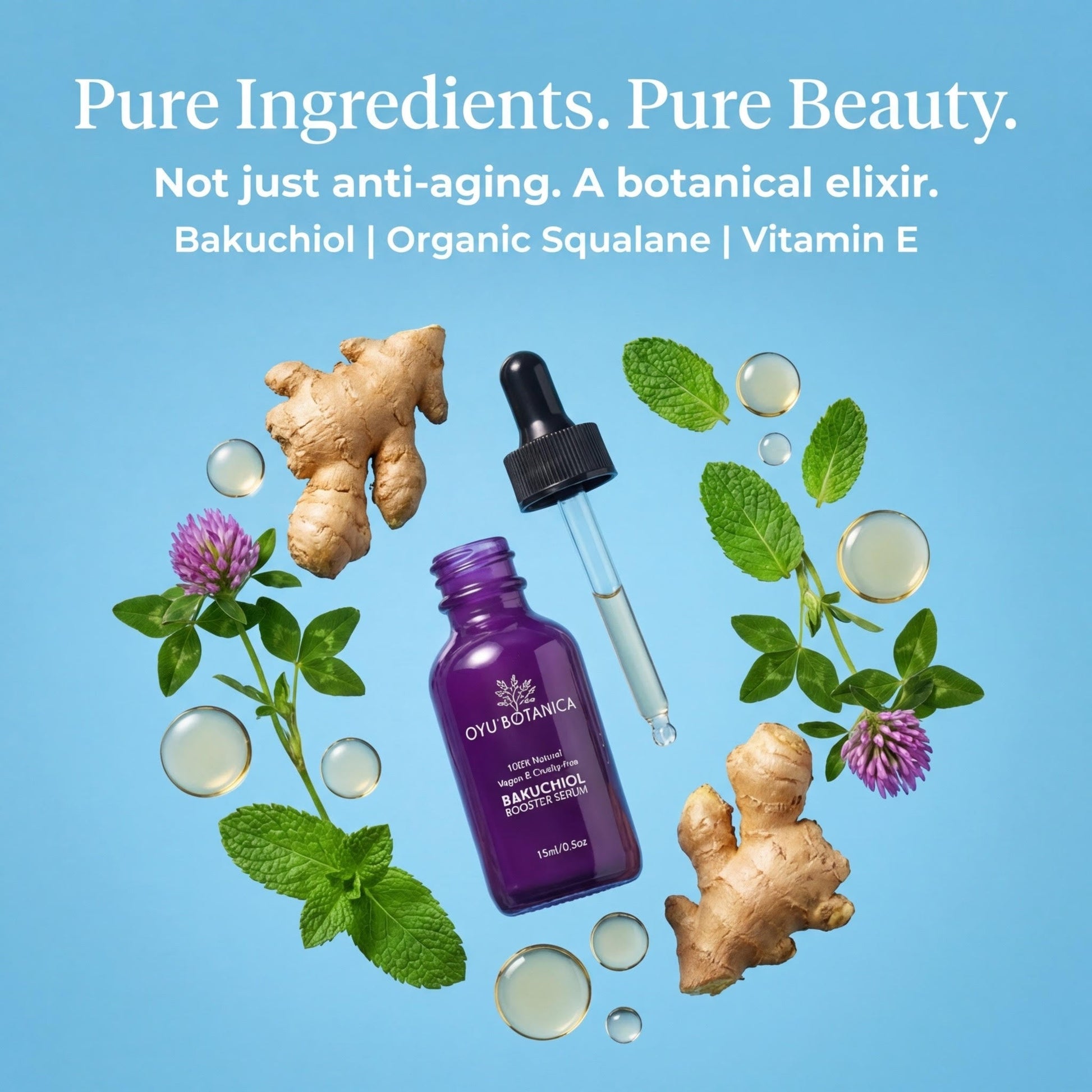 Bakuchiol Serum for Sensitive Skin - Gentle Retinol Alternative-3