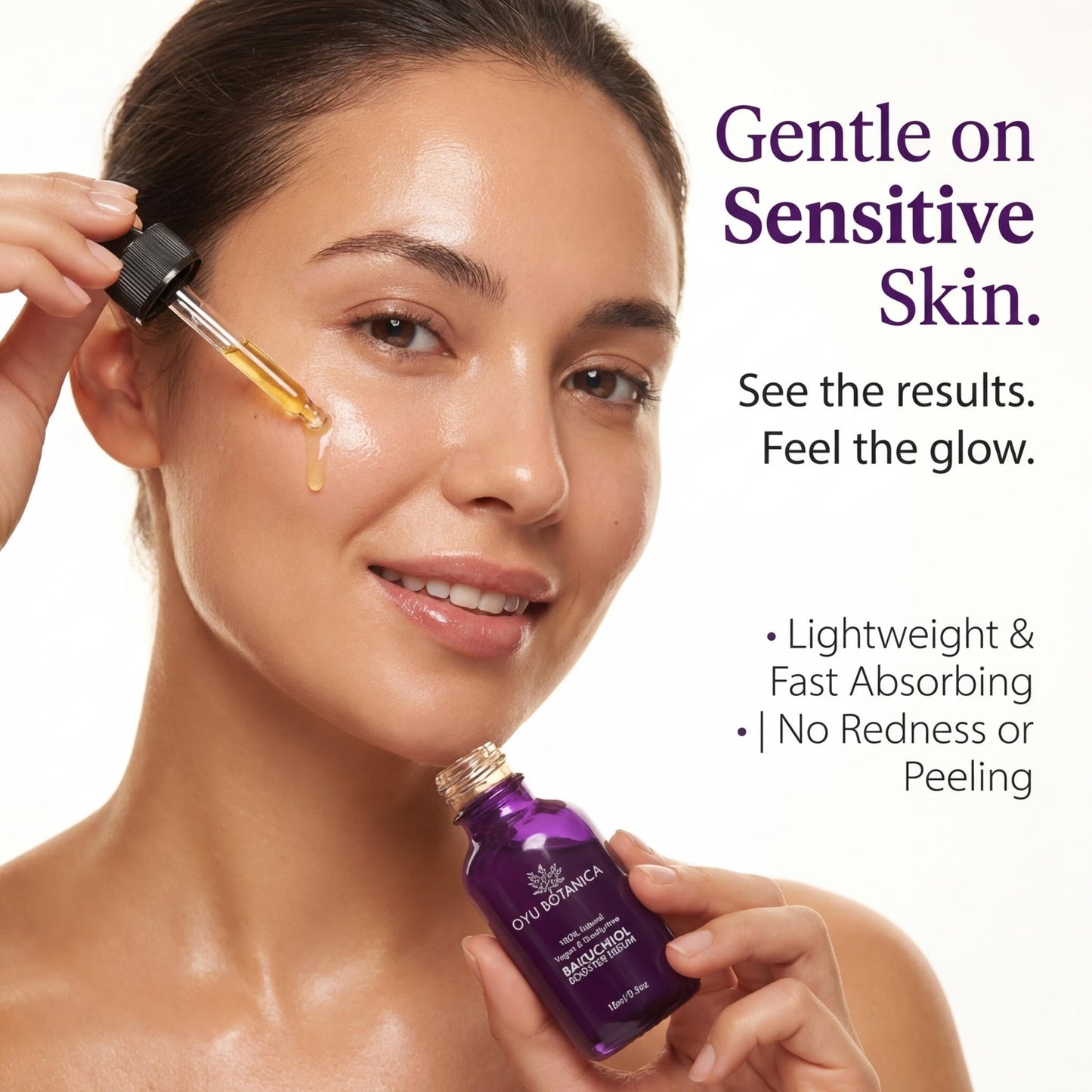 Bakuchiol Serum for Sensitive Skin - Gentle Retinol Alternative-1